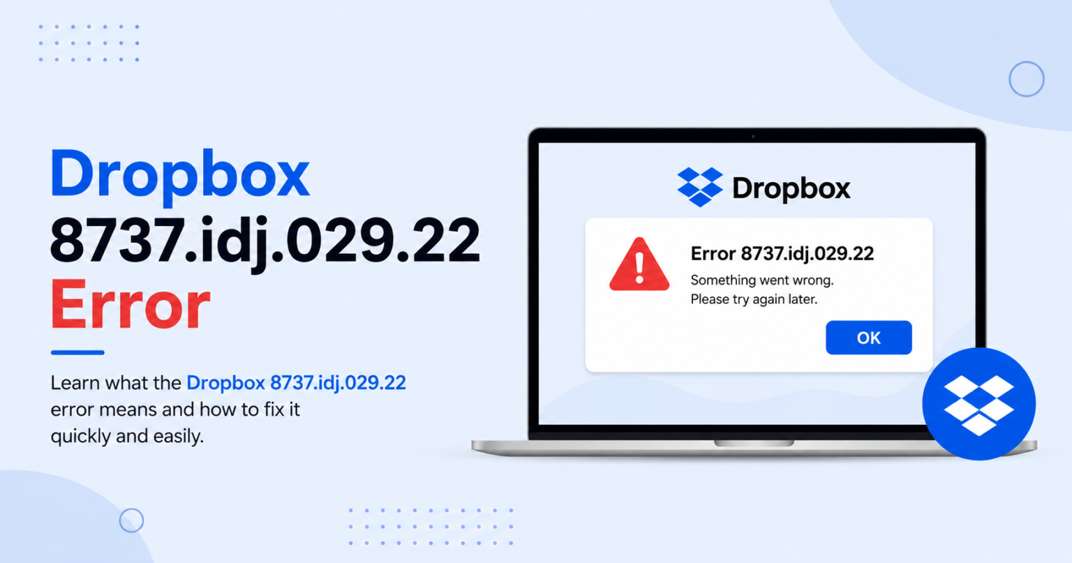 Dropbox 8737.idj.029.22 Error